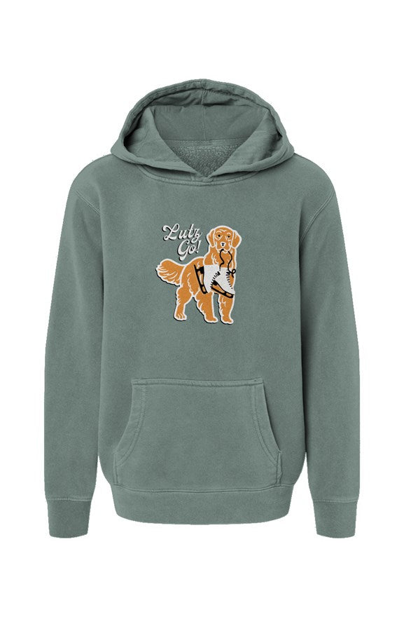 Alpine Gr Lutz Go Youth Pigment-Dyed Hoodie
