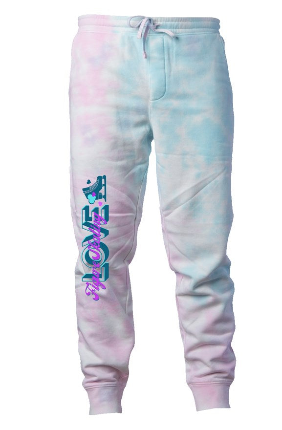 Figure Skating ?? Cotton Candy Tie Dye Pants