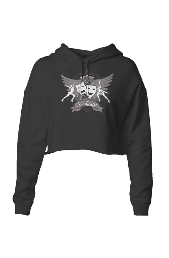 Black Ice theatre Lightweight Crop Hoodie