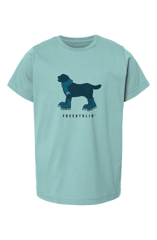 Aqua Freestylin’ Youth Fine Jersey T-Shirt