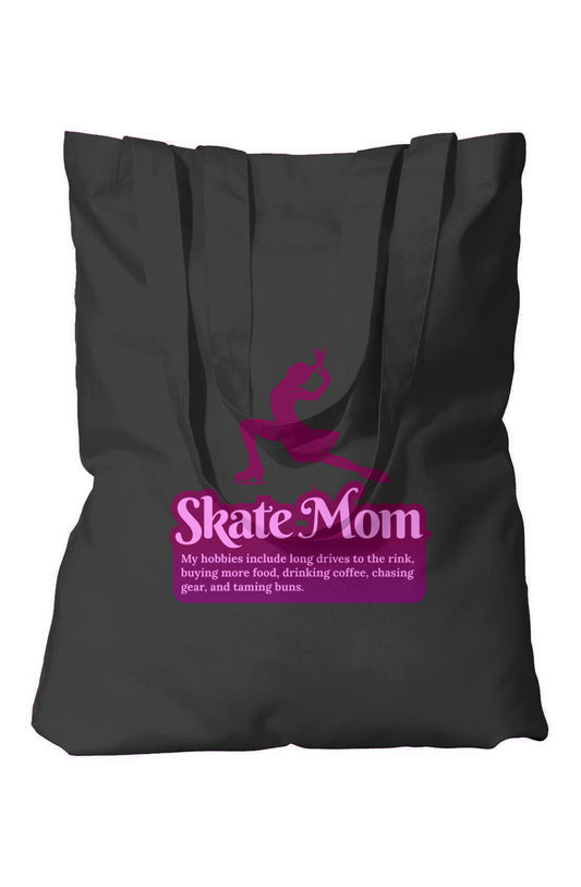 Skate Mom Hobbies Black Tote