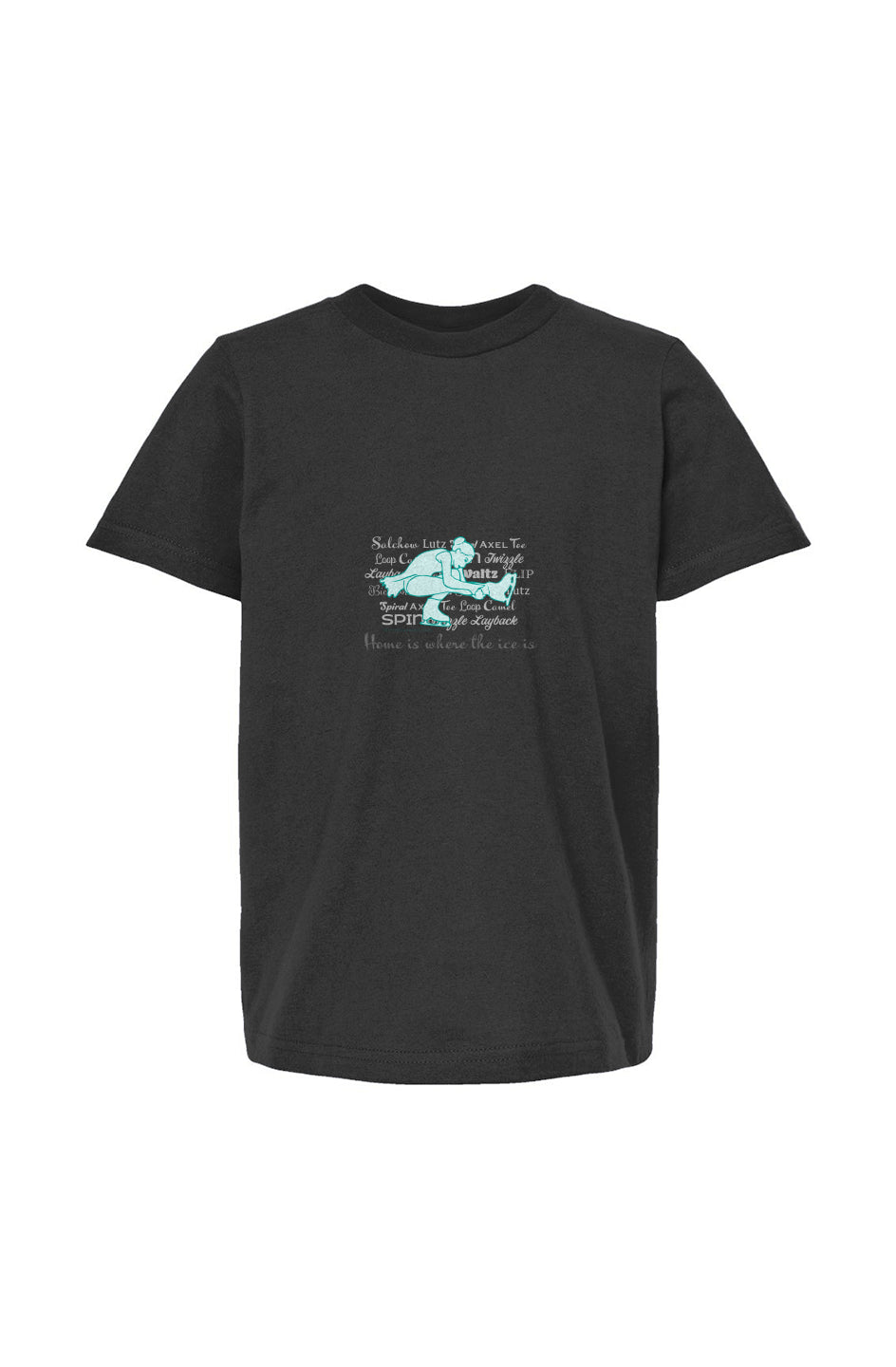 Home Is Where the Ice Is - Youth Fine Jersey Tee