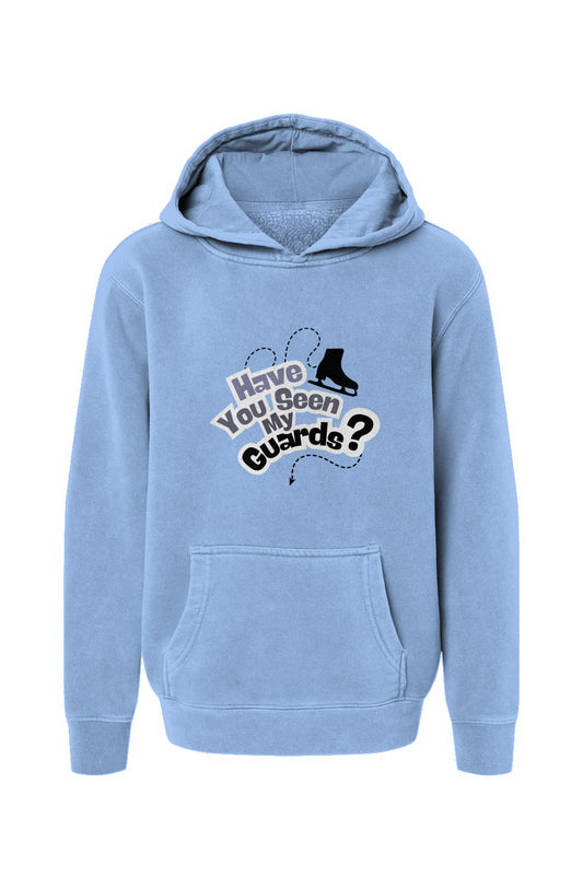 Have You Seen My Guards - Youth  Pigment-Dyed Hoodie